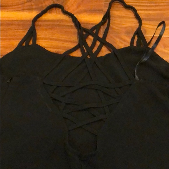 Foreign Exchange Chiffon Braided Top, Size Small - Picture 3 of 6